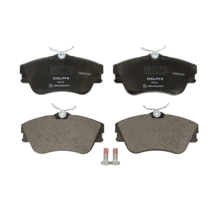 Накладки LP918 Delphi, Предни