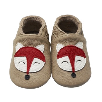 Botosei din piele naturala, Yalion, Vulpe, Bej, Unisex Botosei din piele naturala, Yalion, Vulpe, Bej, Unisex