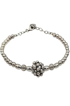 Bratara dama Ag 925, Alb - Argintiu Bratara dama Ag 925, Alb - Argintiu