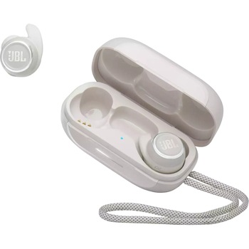 Casti audio sport In-ear JBL Reflect Mini NC, Active Noise Cancelling, Smart Ambient, IPX7, Alb Casti audio sport In-ear JBL Reflect Mini NC, Active Noise Cancelling, Smart Ambient, IPX7, Alb