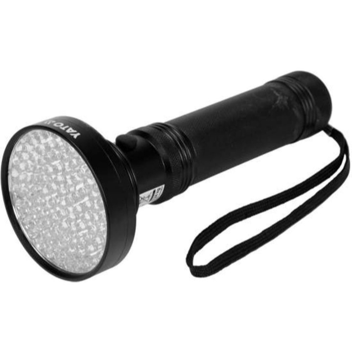 Комплект LED UV фенер и очила Yato, 100 UV