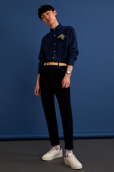 DeFacto, Blugi conici, Bleumarin inchis DeFacto, Blugi conici, Bleumarin inchis