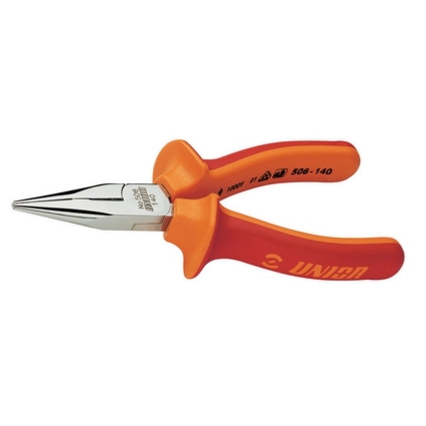 Cleste cu varfuri semirotunde, marca Unior de 140 mm