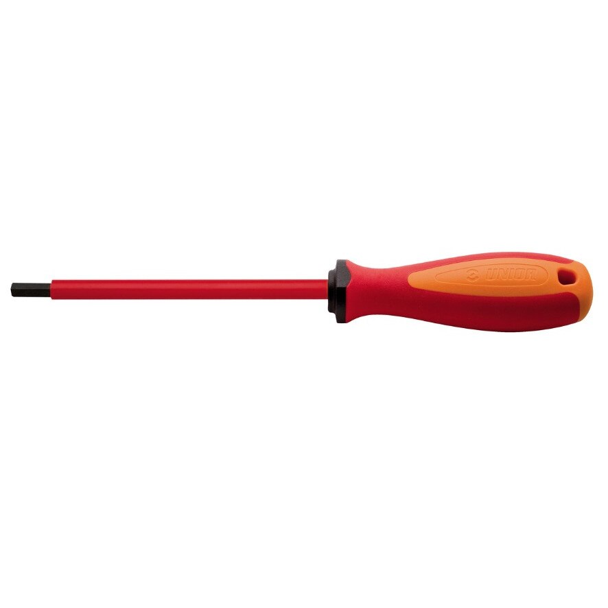 Surubelnita VDE TBI, marca Unior cu lama izolata si profil hexagonal de 8 mm