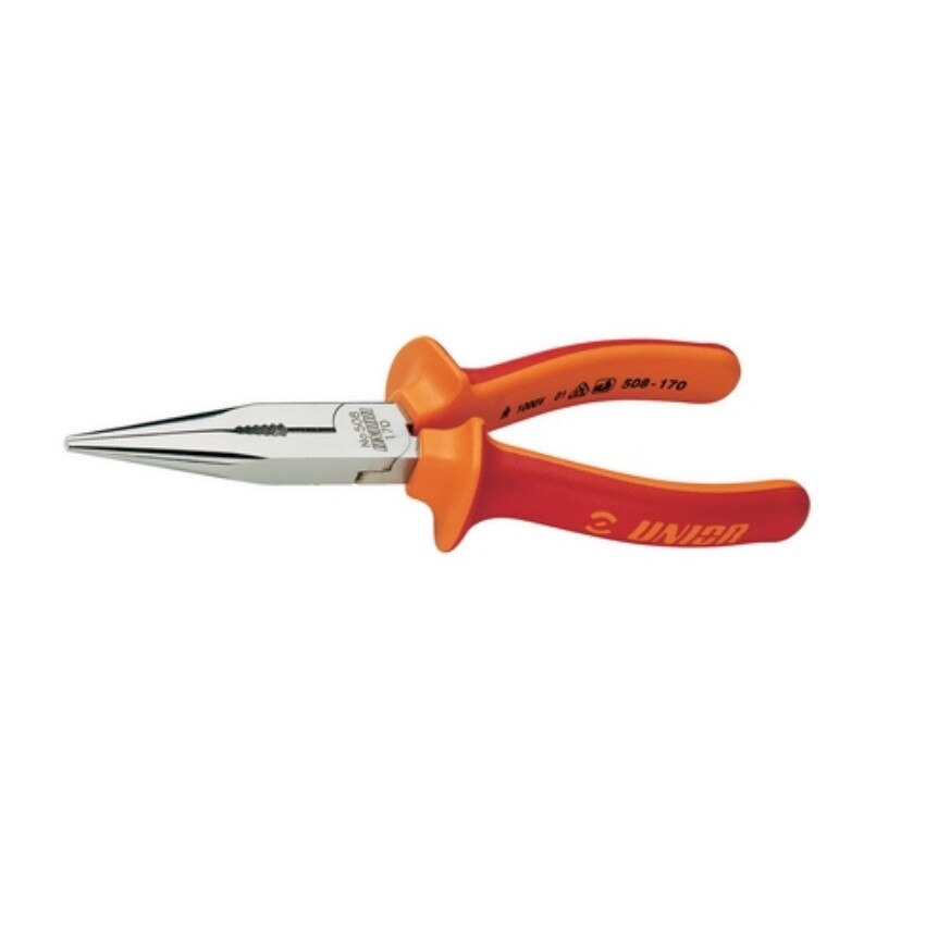 Cleste cu varfuri semirotunde si tais, marca Unior de 170 mm