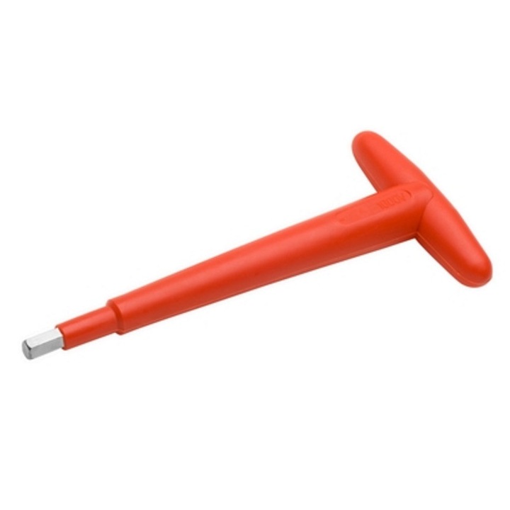 Т-образен ключ, изолиран на 1000 V, марка Unior, диаметър 8 мм