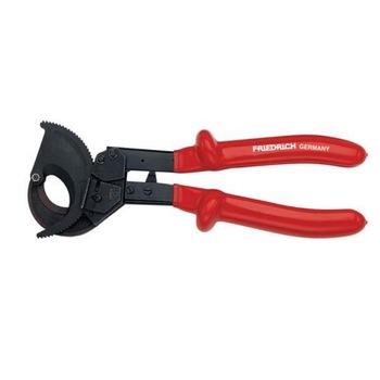 Cleste cu clichet Friedrich izolat la 1000V de 400 mm pentru taiat cabluri Cleste cu clichet Friedrich izolat la 1000V de 400 mm pentru taiat cabluri