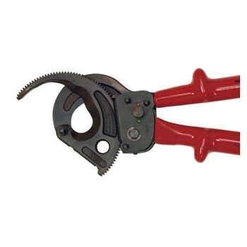 Cleste cu clichet Friedrich izolat la 1000V de 410 mm pentru taiat cabluri Cleste cu clichet Friedrich izolat la 1000V de 410 mm pentru taiat cabluri