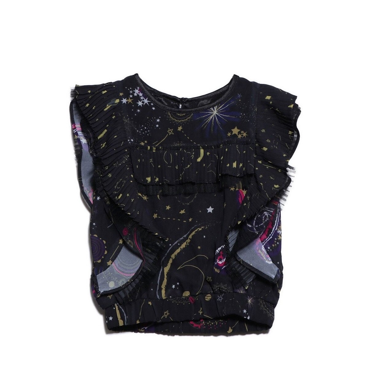 Bluza, Desigual 17WGCW13, Negru, 3-4 ani