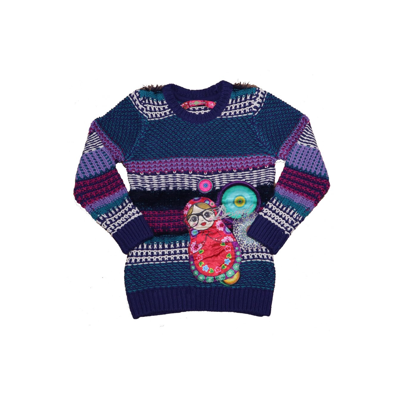 Bluza Desigual, 58J34G3, 3 - 4 ani, multicolor