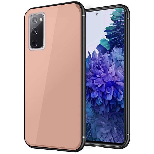 Husa Samsung Galaxy S20 FE Glass Roz