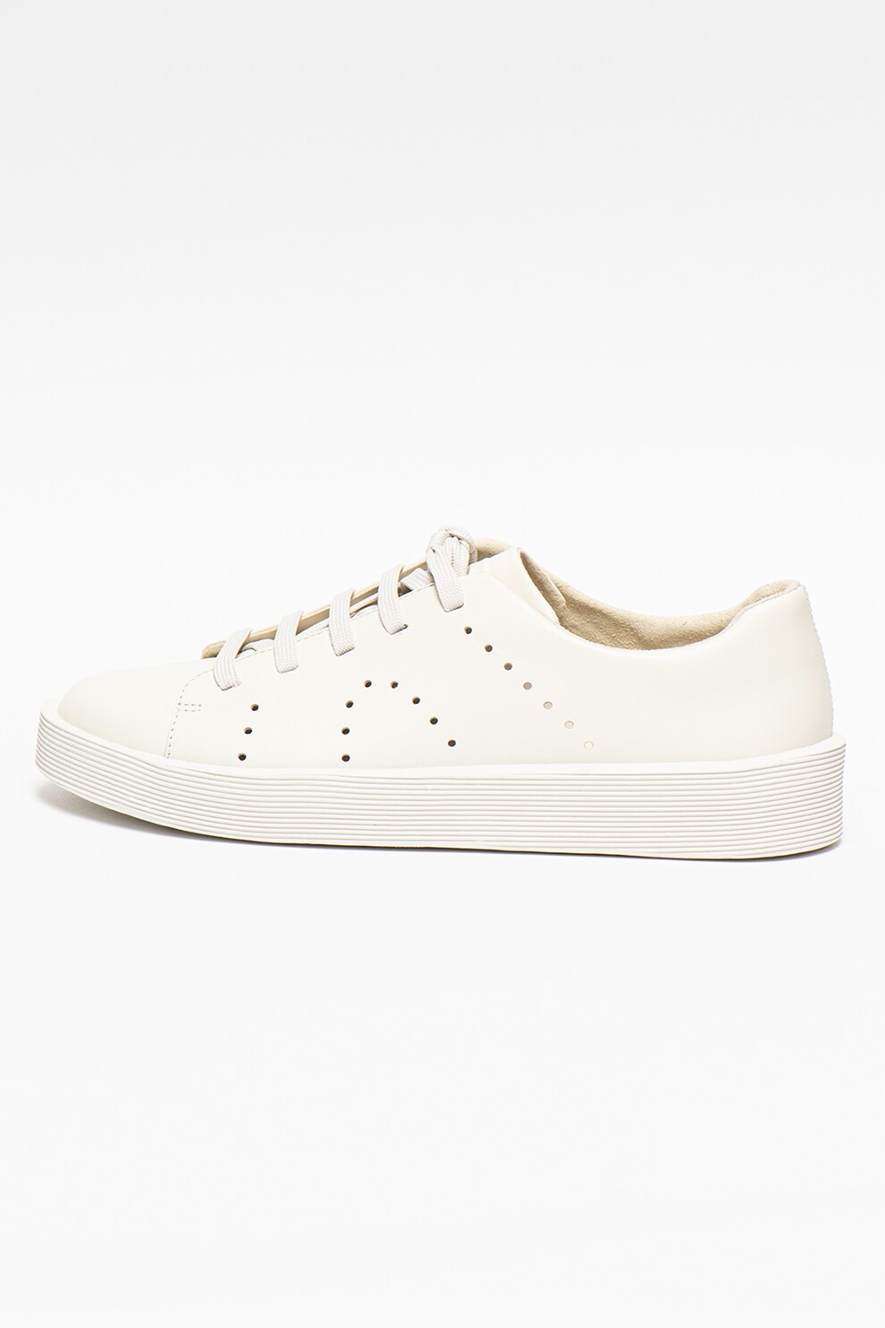 Camper, Pantofi sport din piele cu detalii perforate Courb