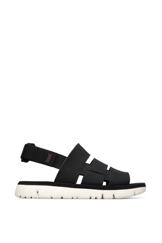 Camper, Sandale din piele si material textil cu inchidere velcro Oruga Camper, Sandale din piele si material textil cu inchidere velcro Oruga