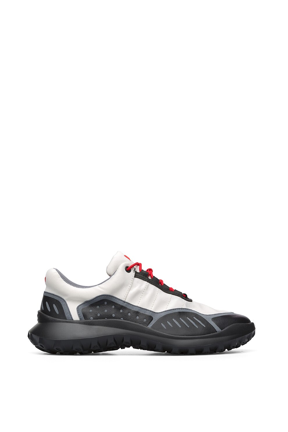 Camper, Pantofi sport de piele ecologica cu insertii textile