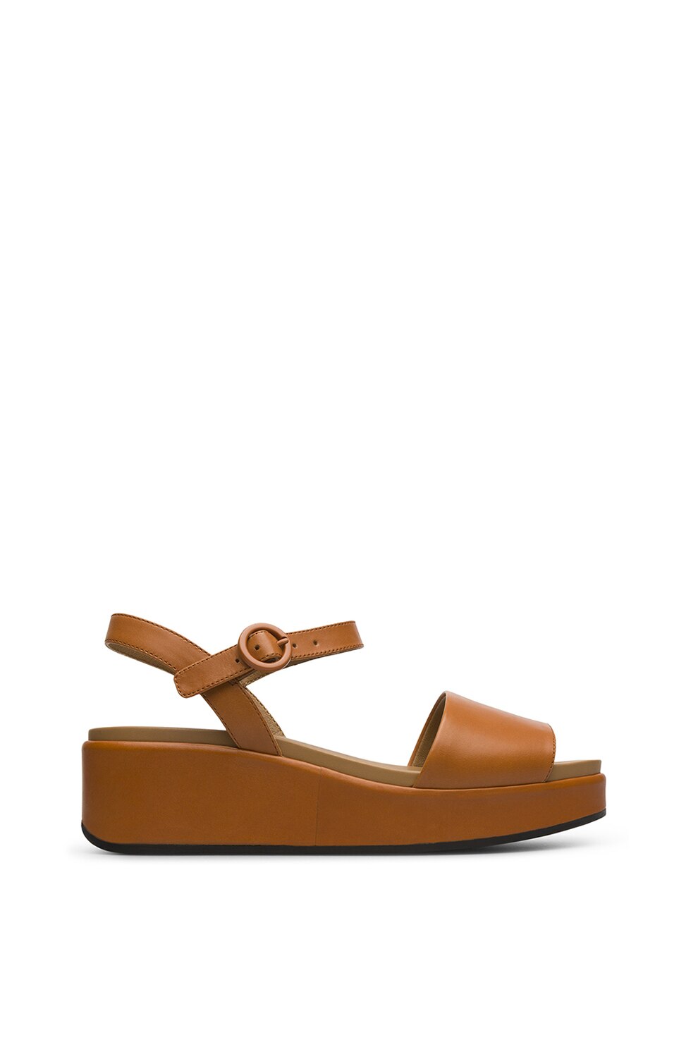 Camper, Sandale wedge de piele Misia