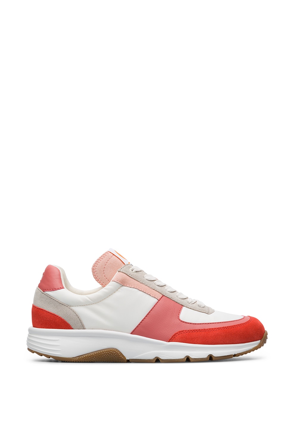 Camper, Pantofi sport cu garnituri de piele intoarsa Twins