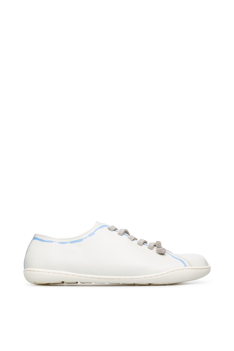 Camper, Pantofi casual de piele cu varf rotund Twins