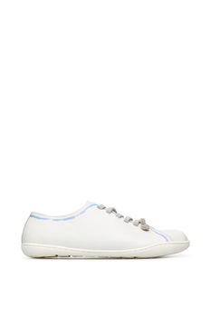 Camper, Pantofi casual de piele cu varf rotund Twins Camper, Pantofi casual de piele cu varf rotund Twins
