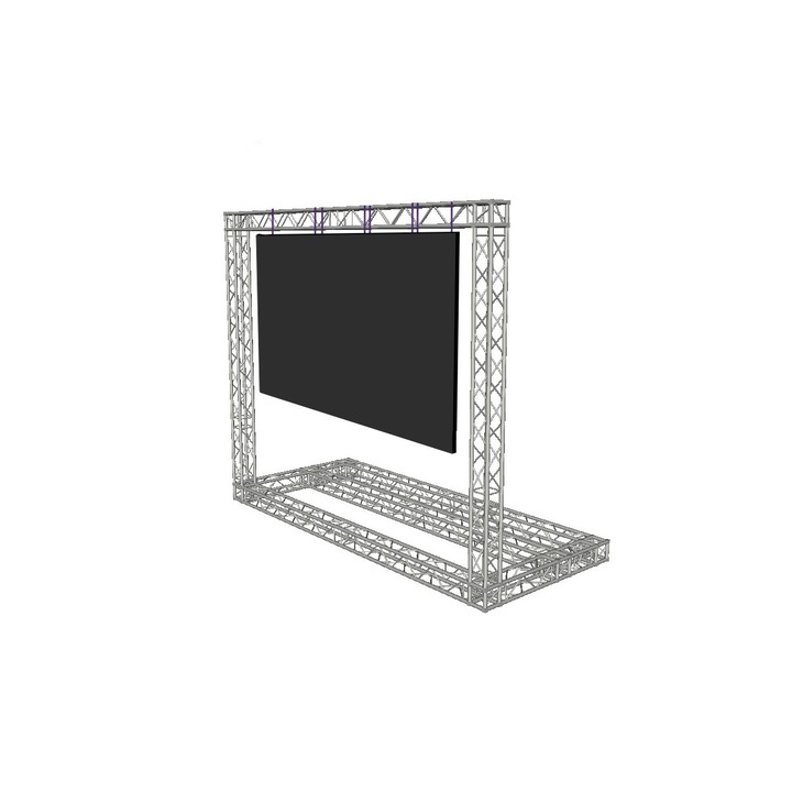 Stativ ecran cu led 7 x 4m