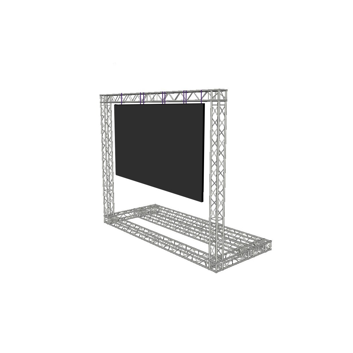 Stativ ecran cu led 7 x 6m