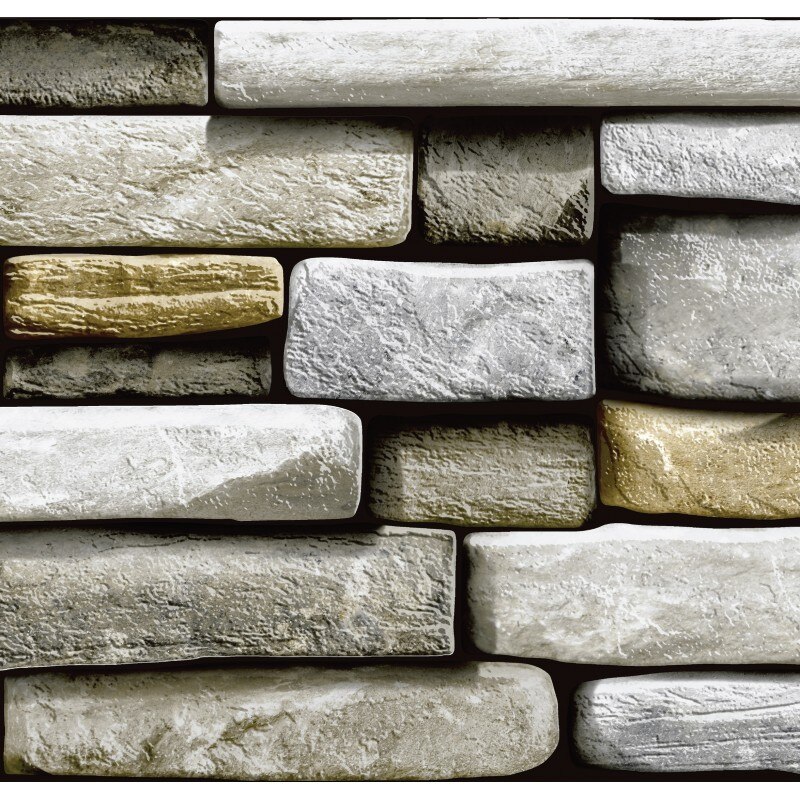 Autocolant Gekkofix Pietre dreptunghiulare 45cmx2m