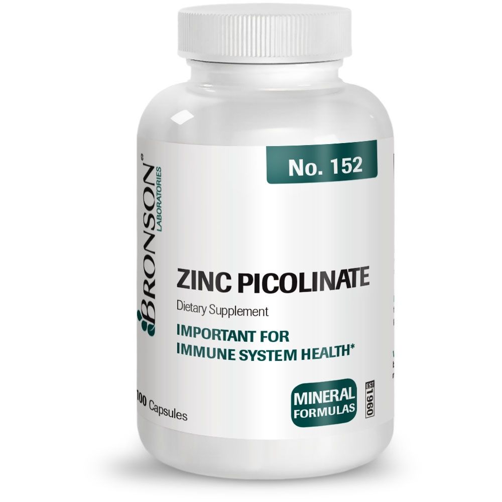 Zinc Picolinat 30 mg Bronson 100 capsule