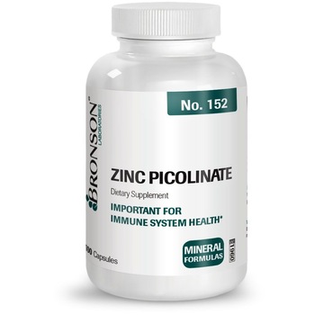 Zinc Picolinat 30 mg Bronson 100 capsule Zinc Picolinat 30 mg Bronson 100 capsule
