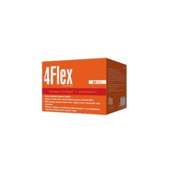 Supliment alimentar 4Flex Colagen FORTIGEL + Vitamina C, 30 plicuri Supliment alimentar 4Flex Colagen FORTIGEL + Vitamina C, 30 plicuri