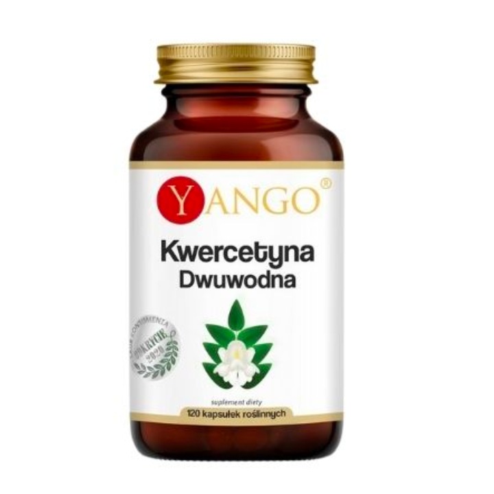 Supliment alimentar Yango Quercetin Dihidrat, 120 Capsule