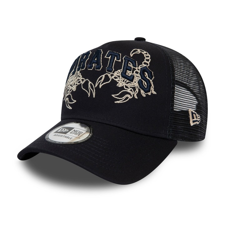 Шапка New Era A-Frame Trucker Pittsburgh Pirates, Тъмносин