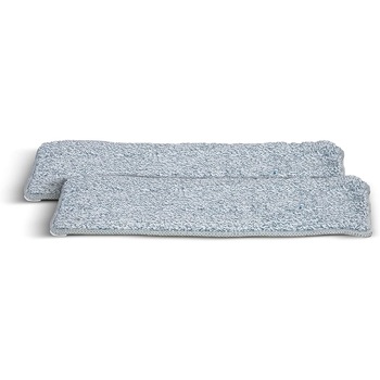Set 2 capete pentru mop plat, Cleanmaxx, Alb/ Gri, 24x12 cm Set 2 capete pentru mop plat, Cleanmaxx, Alb/ Gri, 24x12 cm