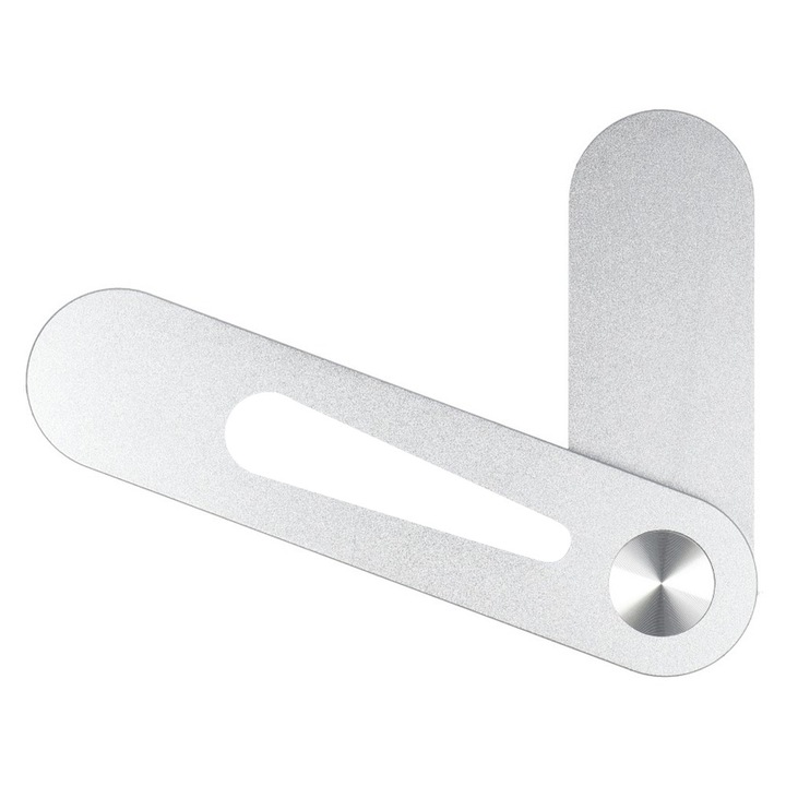 Irodai telefonos támogatás laptophoz/monitorhoz, Donaris, S67, ötvözet, szürke