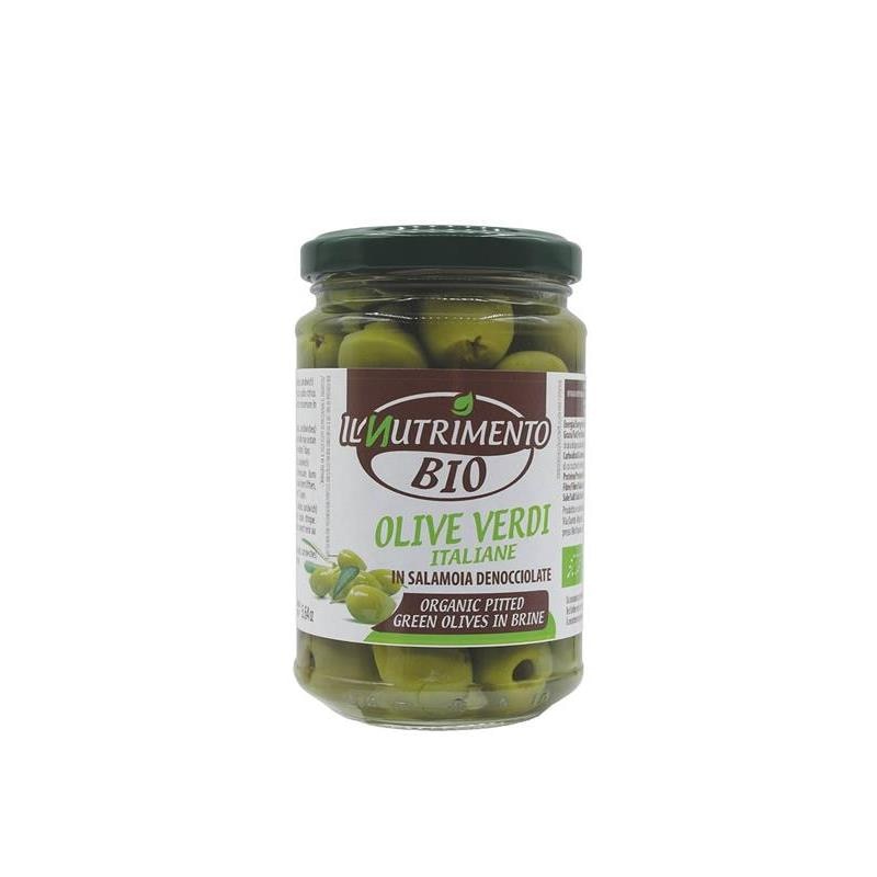Masline verzi fara samburi in saramura 280g