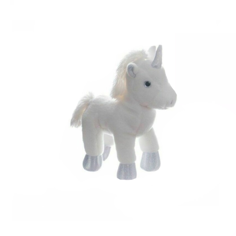 Jucarie din plus pentru fete Tulilo Unicorn 050878, Alb