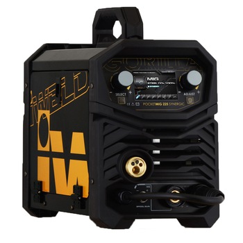 Aparat sudura Iweld Pocketmig 225 Synergic, invertor, 220A,accesorii incluse Aparat sudura Iweld Pocketmig 225 Synergic, invertor, 220A,accesorii incluse