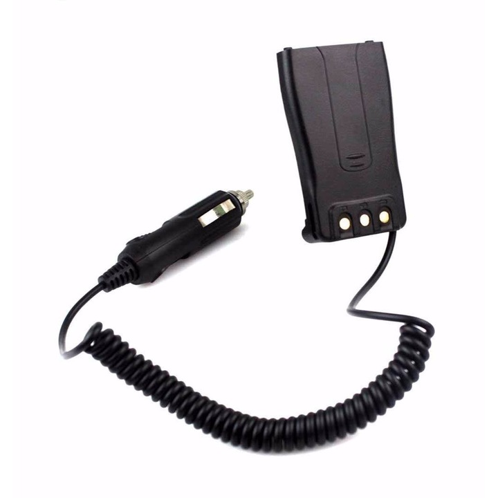 Adaptor auto Baofeng, eliminator acumulator pentru statii radio portabile Baofeng BF 888-S