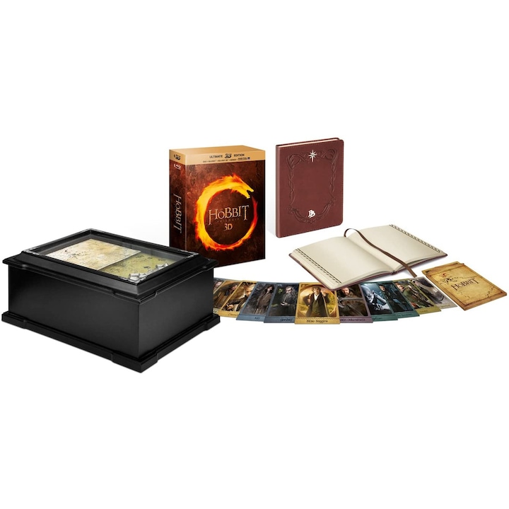 A hobbit trilógia (15 lemez, Blu-ray Limited Edition Wooden Box)