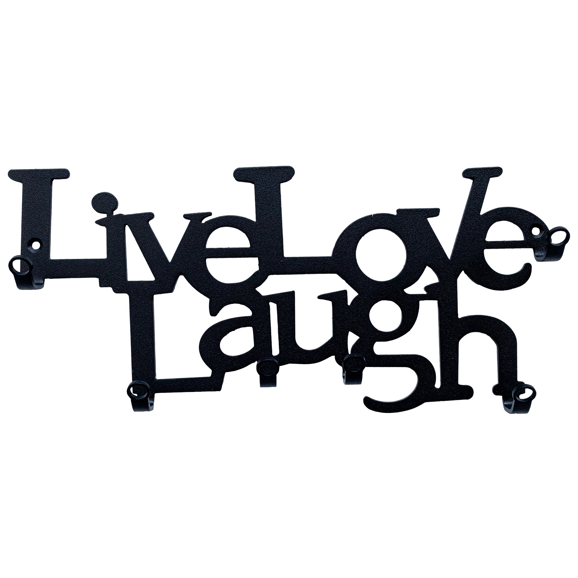 Suport chei Live Love Laugh 6 agatatoare