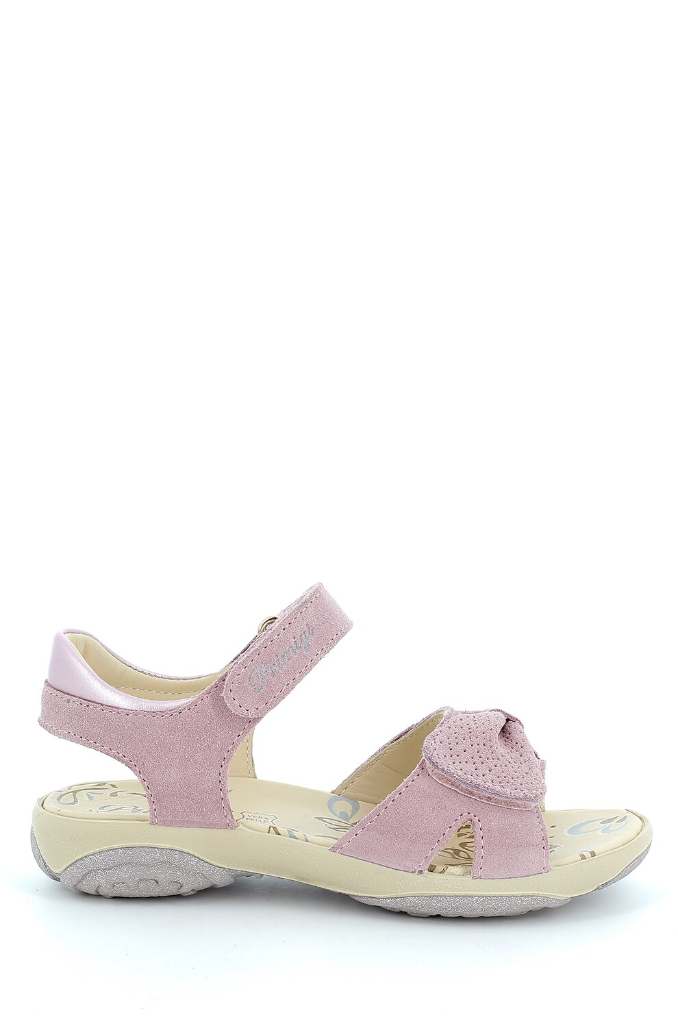 Primigi, Sandale de piele intoarsa, cu velcro