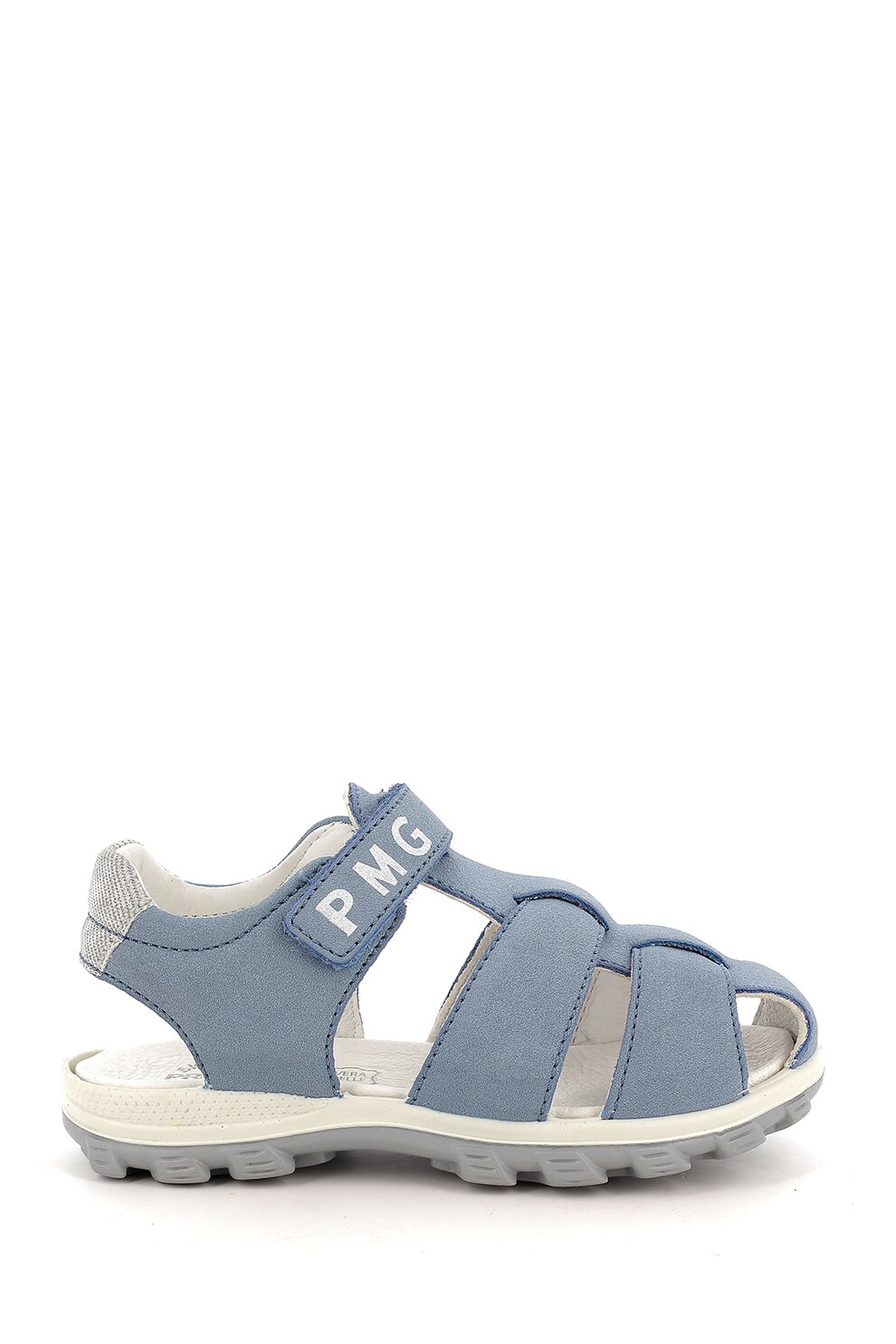 Primigi, Sandale de piele intoarsa sintetica, cu velcro