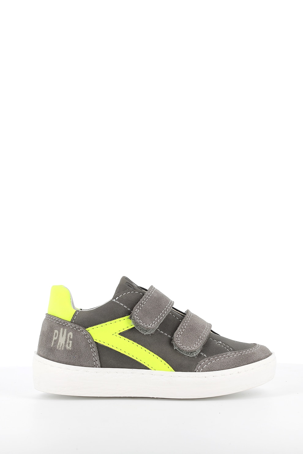 Primigi, Pantofi sport de piele ecologica si piele intoarsa cu velcro