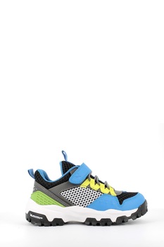 Primigi, Pantofi sport cu velcro, Albastru lavanda/Negru, 31 EU Primigi, Pantofi sport cu velcro, Albastru lavanda/Negru, 31 EU