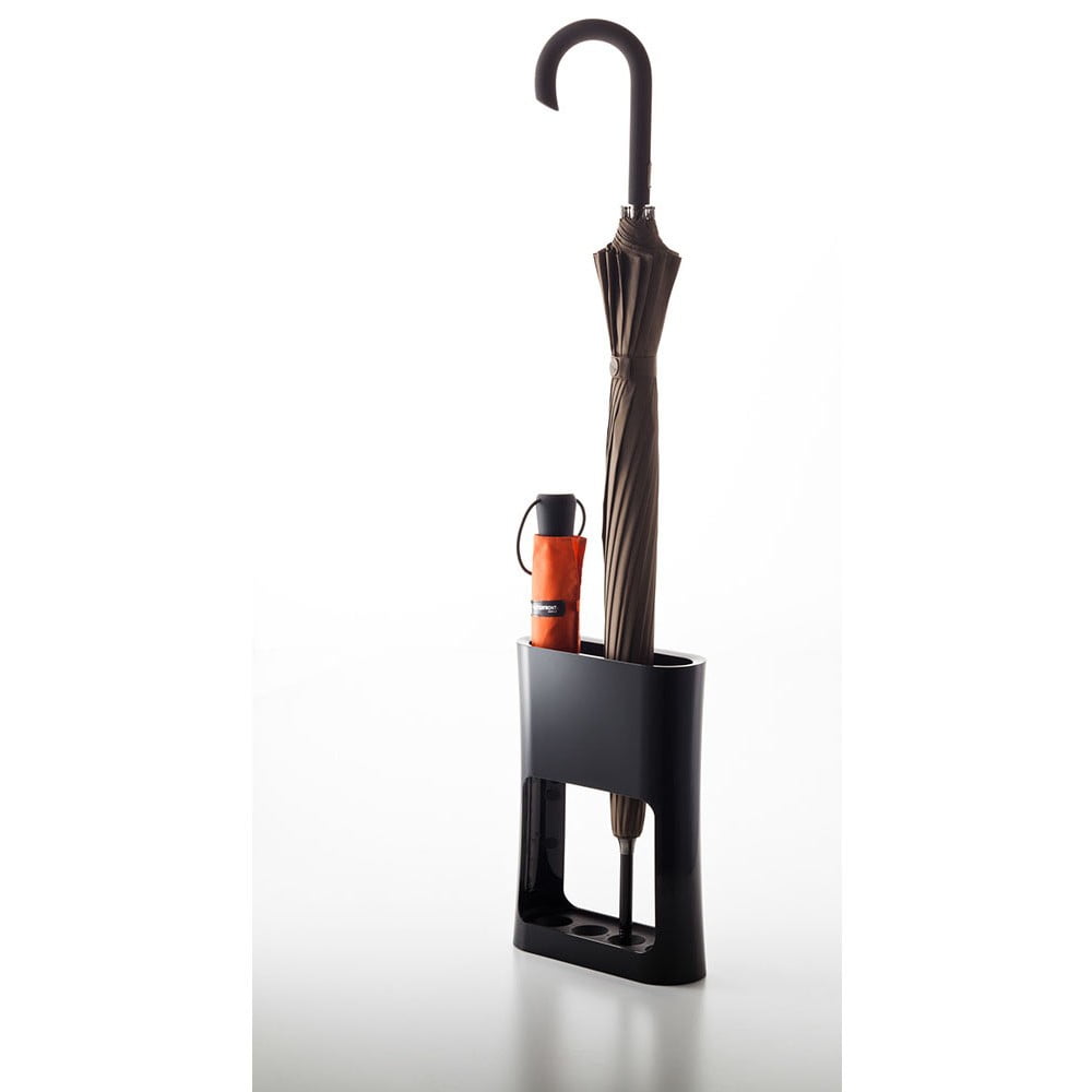 Suport umbrele oval design modern, negru