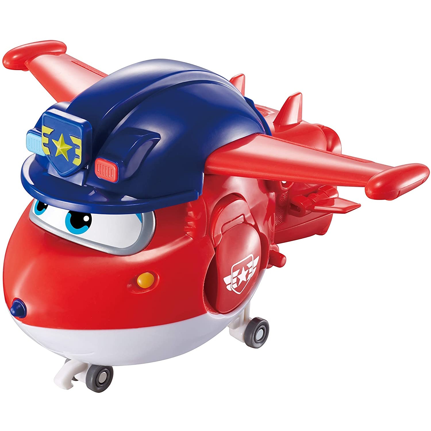 Figurina transformabila Police Jett 12cm, Super Wings