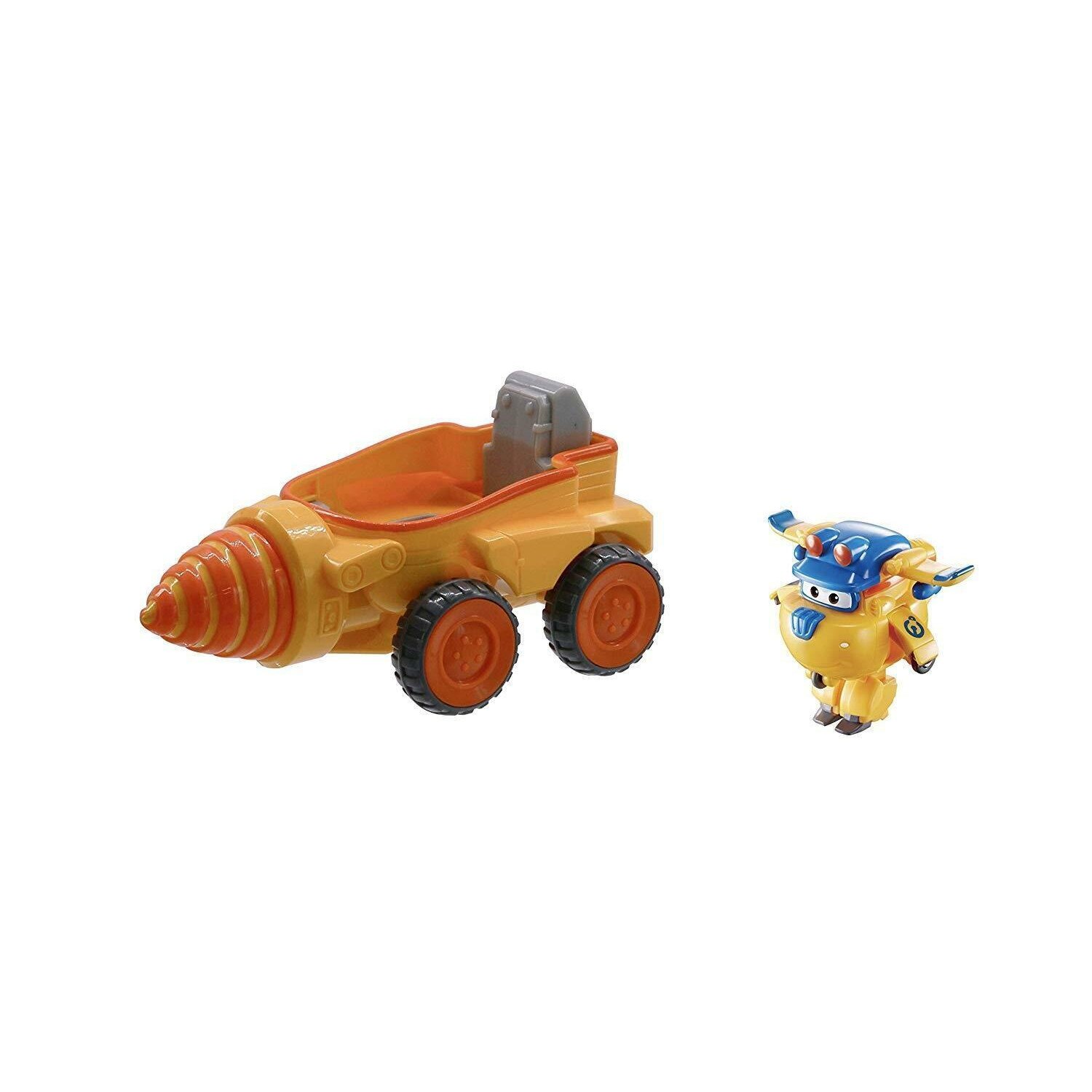 Set figuriina transformabila Donnie si autovehicul, Super Wings