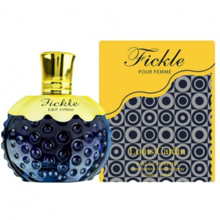 Louis Cardin Fickle Eau de Parfum, női, 100 ml