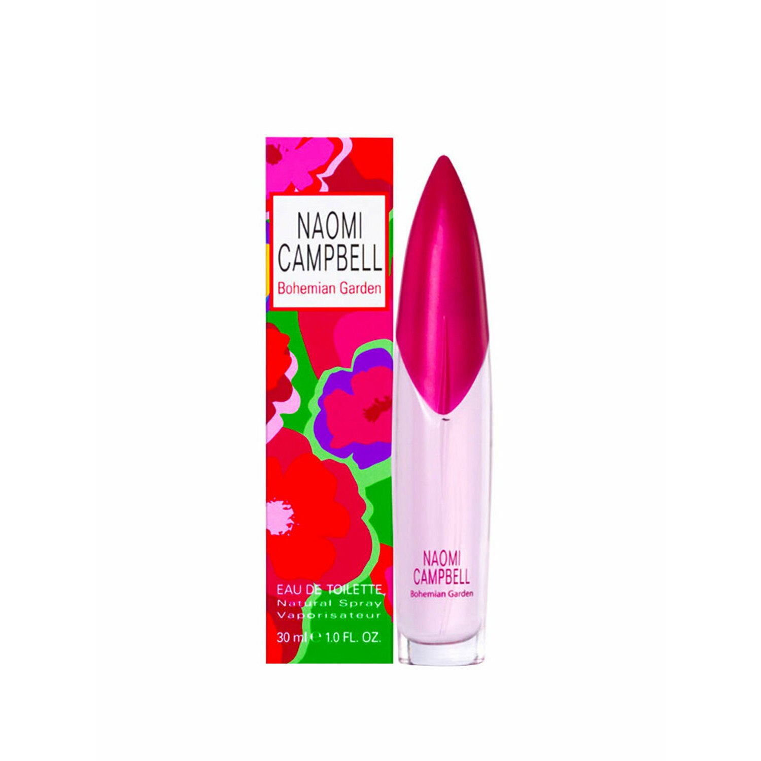 Apa de toaleta Naomi Campbell Bohemian Garden, Femei, 30 ml