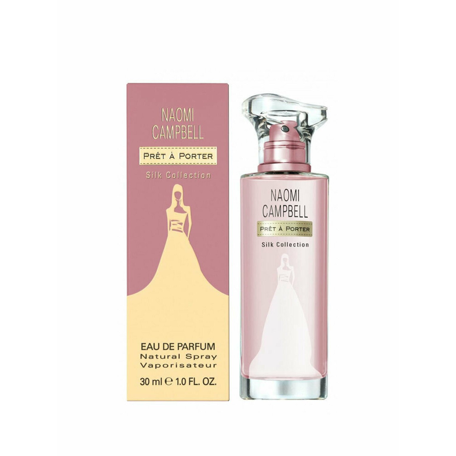 Apa de parfum Naomi Campbell Pret a Porter Silk Collection, Femei, 30 ml
