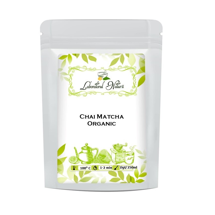 Ceai Chai Matcha Organic, Laboratorul Naturii, 100 g