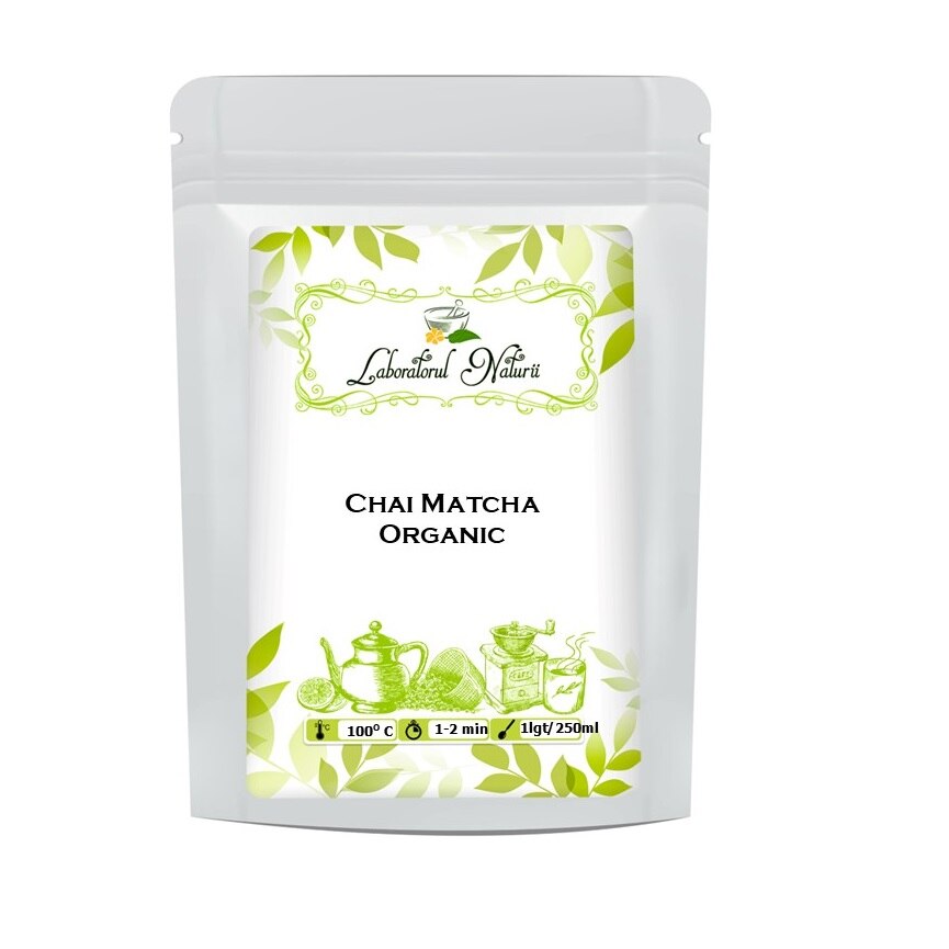 Ceai Chai Matcha Organic, Laboratorul Naturii, 250 g